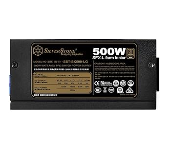 【未使用】SilverStone SST-SX500-G 500W SFX電源 SX500-G
